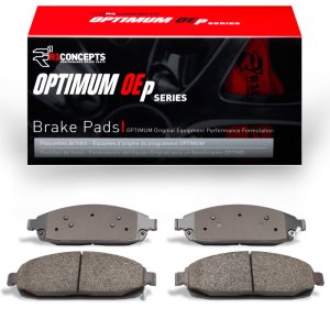 Jeep Commander Brake Pads - Front - R1 Concepts - Optimum OE - `05-`10